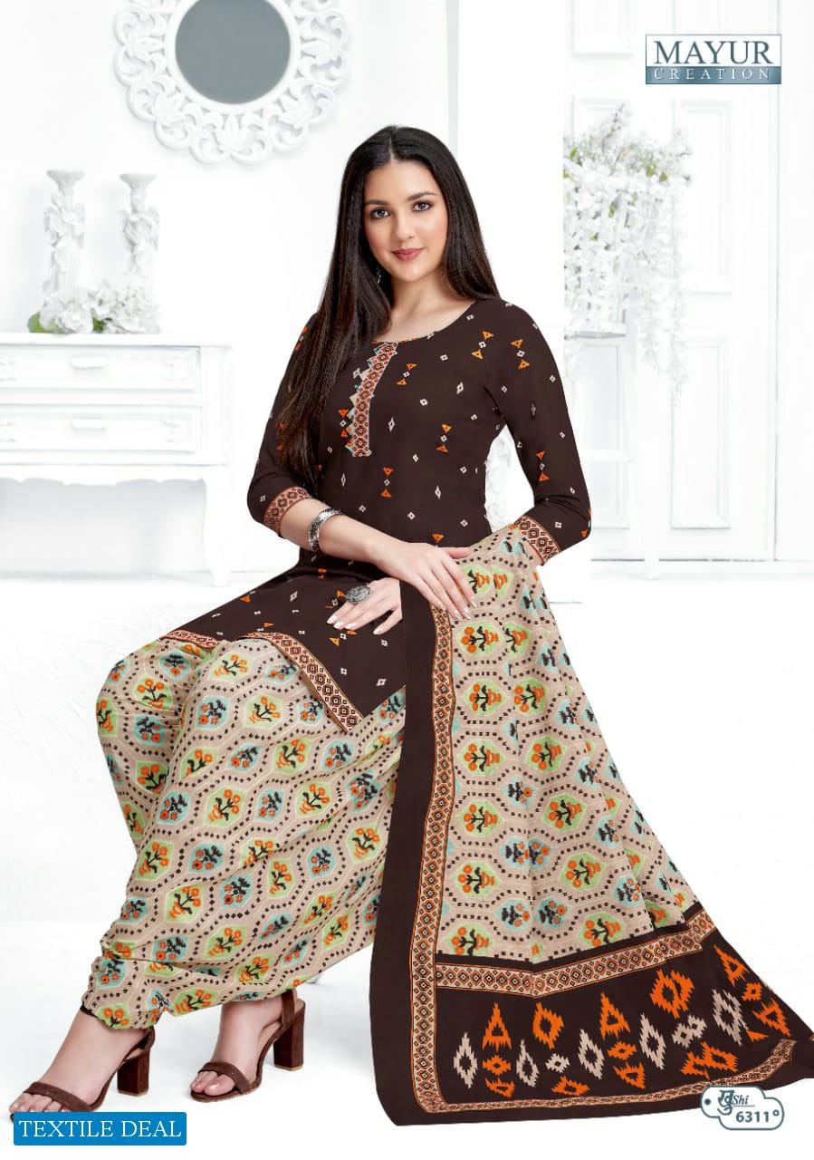 Mayur khushi Vol-63 Wholesale Cotton Printed Indian Dress Material