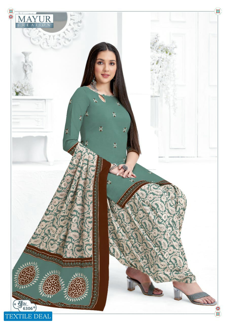 Mayur khushi Vol-63 Wholesale Cotton Printed Indian Dress Material