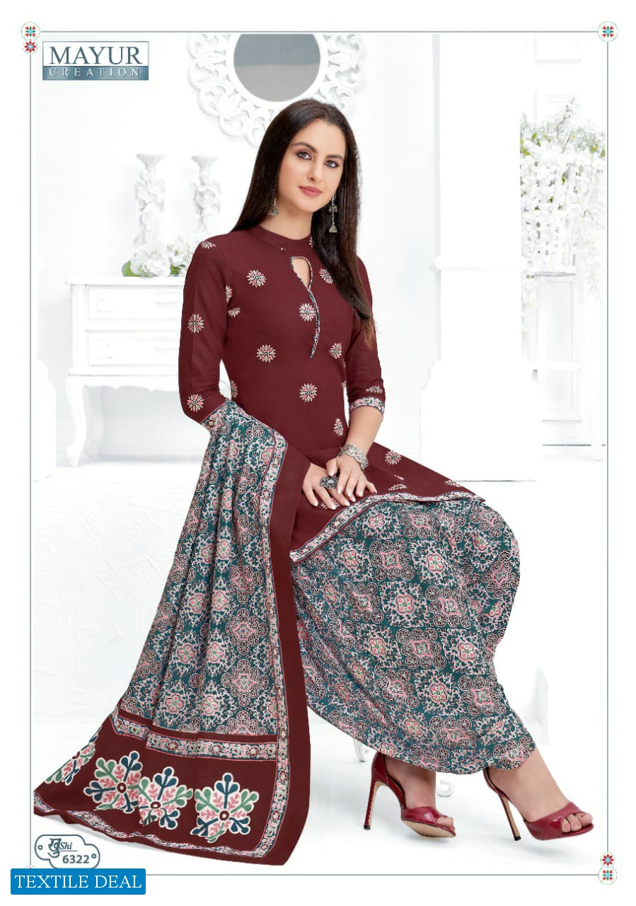 Mayur khushi Vol-63 Wholesale Cotton Printed Indian Dress Material