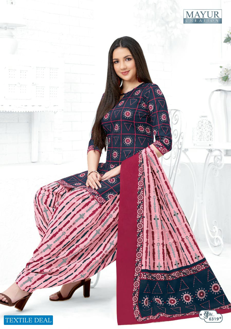 Mayur khushi Vol-63 Wholesale Cotton Printed Indian Dress Material