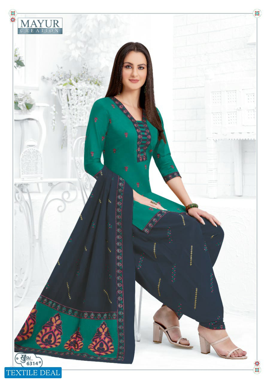 Mayur khushi Vol-63 Wholesale Cotton Printed Indian Dress Material