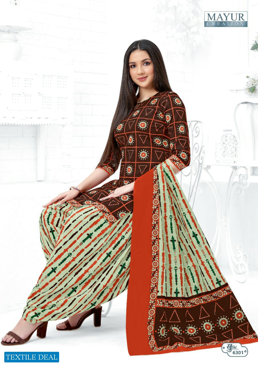 Mayur khushi Vol-63 Wholesale Cotton Printed Indian Dress Material