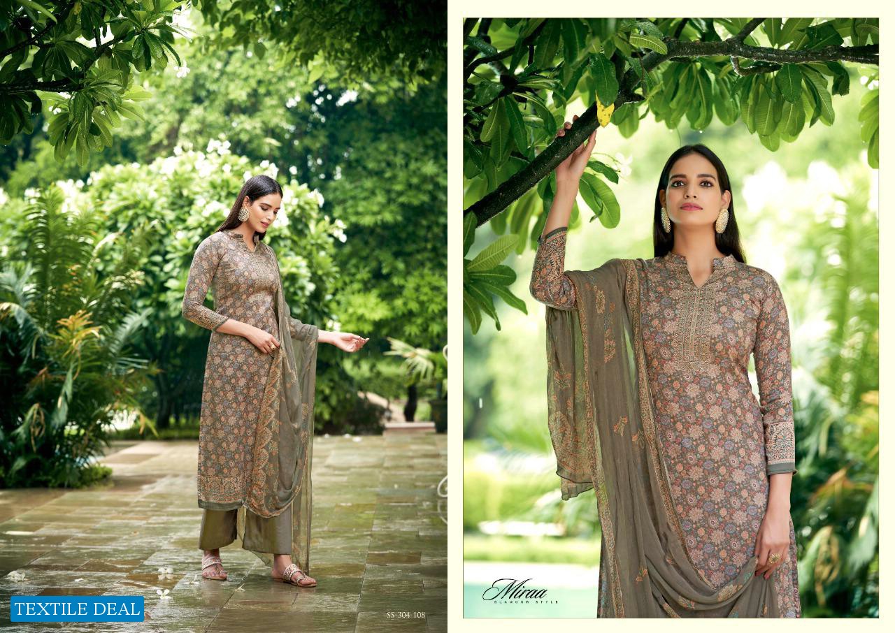 MIRAA BY SARGAM PURE JAM DESIGNER FANCY SALWAR KAMEEZ
