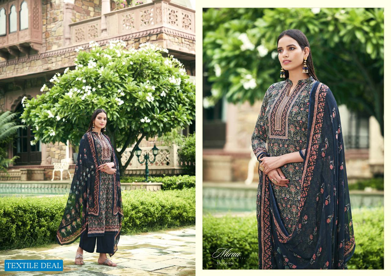 MIRAA BY SARGAM PURE JAM DESIGNER FANCY SALWAR KAMEEZ
