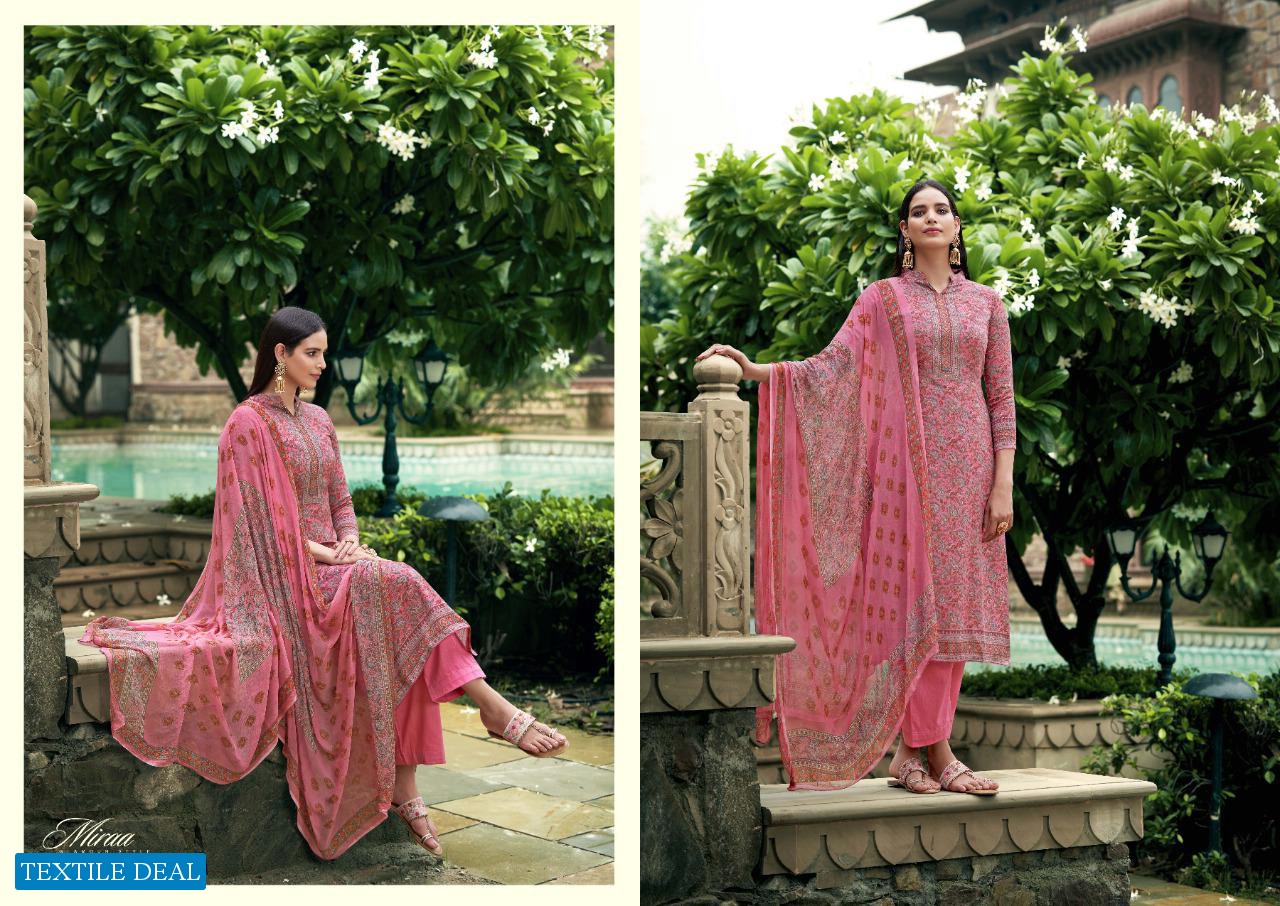 MIRAA BY SARGAM PURE JAM DESIGNER FANCY SALWAR KAMEEZ
