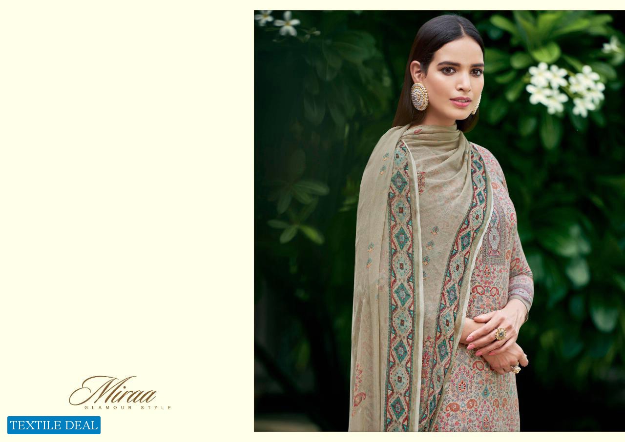 MIRAA BY SARGAM PURE JAM DESIGNER FANCY SALWAR KAMEEZ