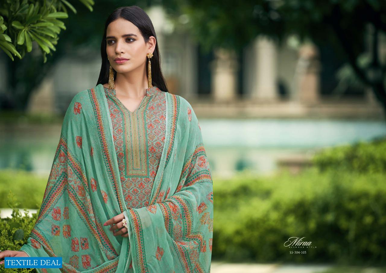 MIRAA BY SARGAM PURE JAM DESIGNER FANCY SALWAR KAMEEZ