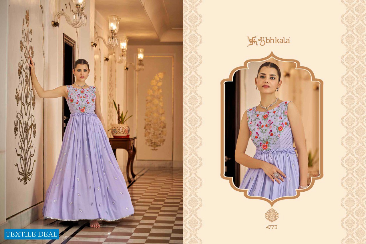 Shubhkala Flory Vol-23 Wholesale Designer Anarkali Gown Catalogs