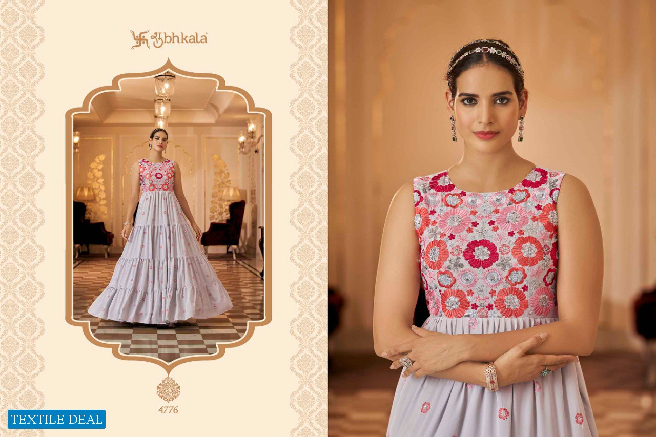 Shubhkala Flory Vol-23 Wholesale Designer Anarkali Gown Catalogs
