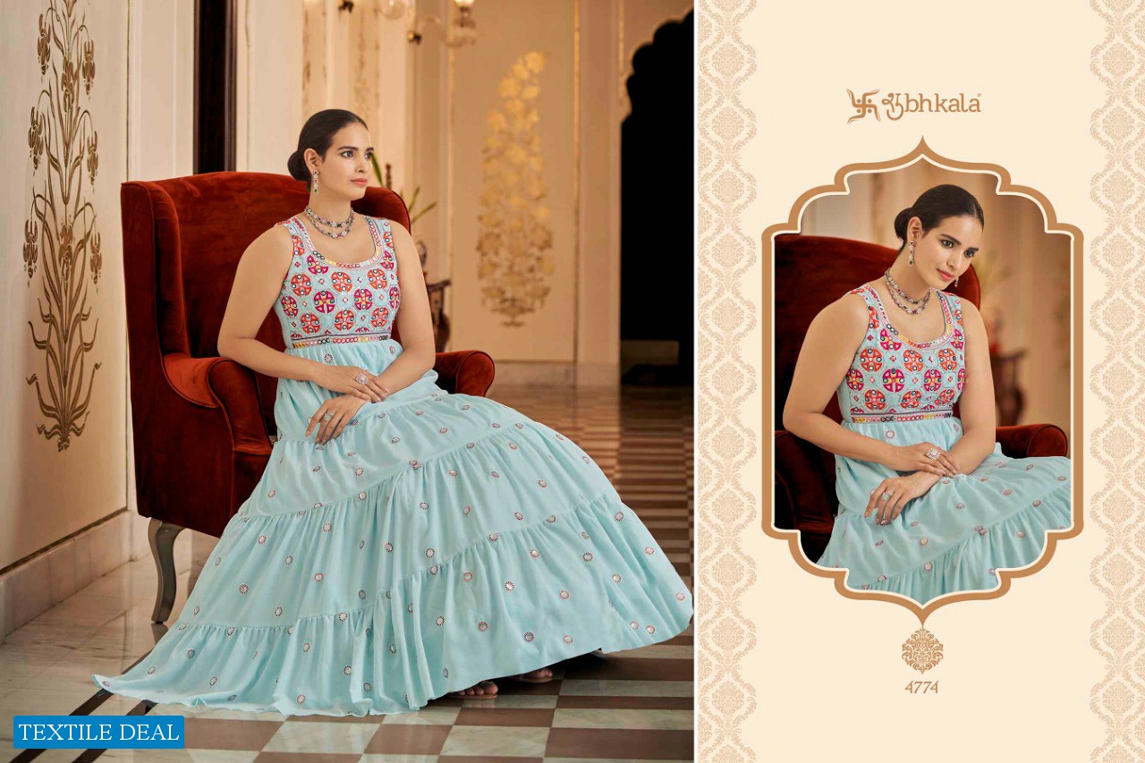Shubhkala Flory Vol-23 Wholesale Designer Anarkali Gown Catalogs