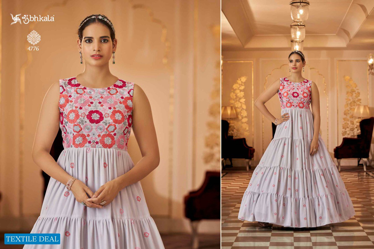 Shubhkala Flory Vol-23 Wholesale Designer Anarkali Gown Catalogs