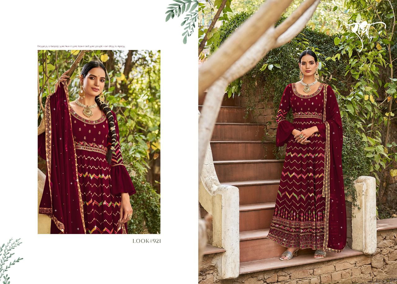 Radha Floral Wholesale Anarkali Salwar Suits Collection