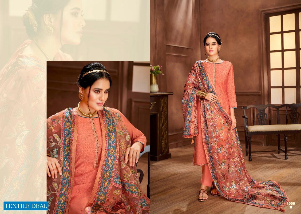 Salvi Sanjeevni Silk Wholesale Pure Modal Silk With Coading And Embroidery Work Salwar Suits