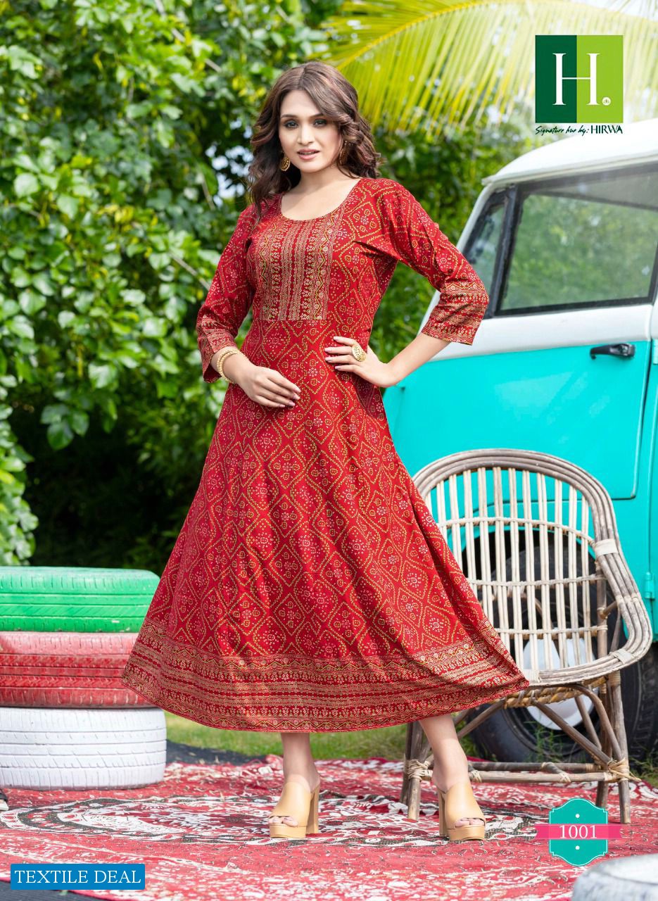 Hirwa Sunlight Vol-2 Wholesale Anarkali Indian Tops