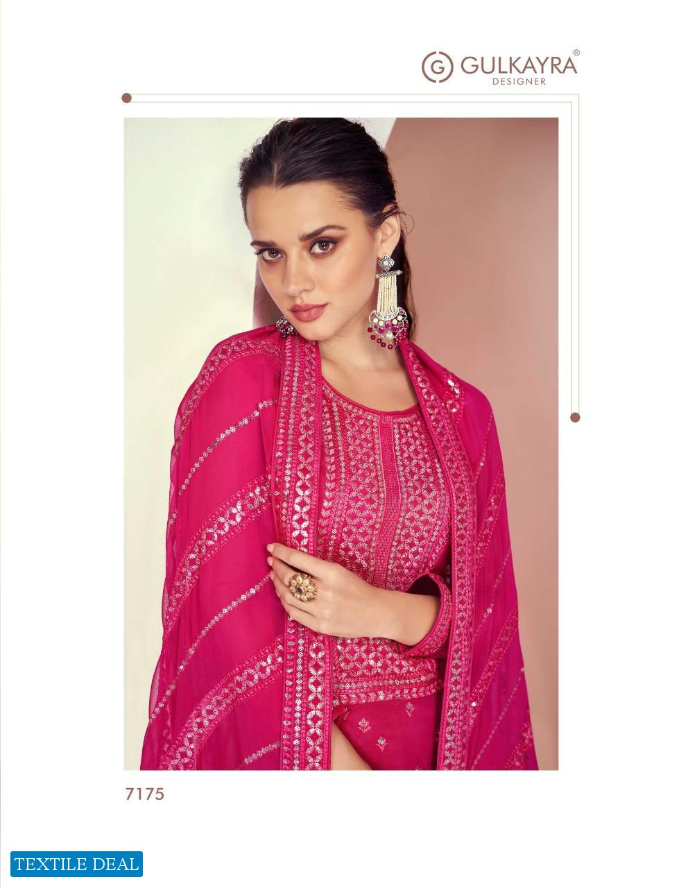 Gulkayra Dimple Wholesale Real Georgette Straight Salwar Suits Catalogs