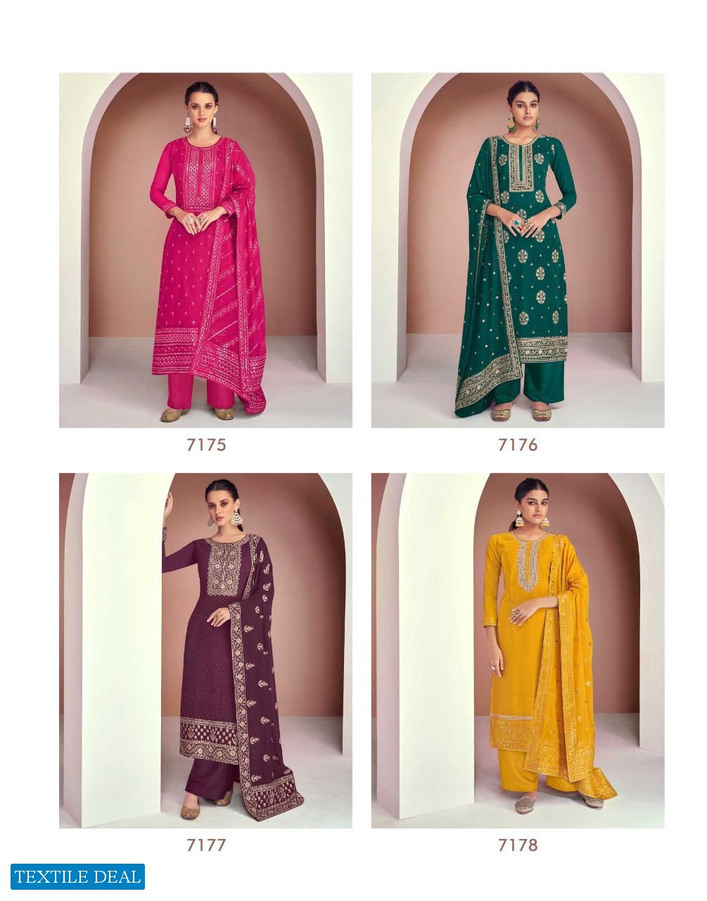 Gulkayra Dimple Wholesale Real Georgette Straight Salwar Suits Catalogs