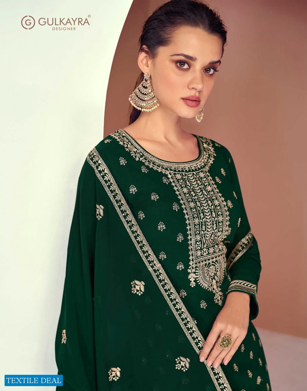 Gulkayra Dimple Wholesale Real Georgette Straight Salwar Suits Catalogs