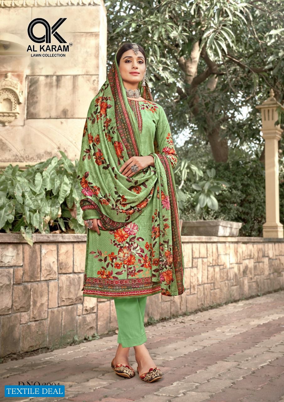 Al Karam Mahjabeen Vol-2 Wholesale Pure Soft Cotton Dress Material