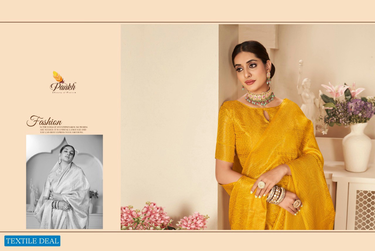 Pankh Aarya Silk Vol-1 Wholesale Kanjeevaram Soft Silk Indian Sarees