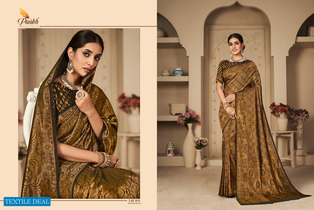 Pankh Aarya Silk Vol-1 Wholesale Kanjeevaram Soft Silk Indian Sarees