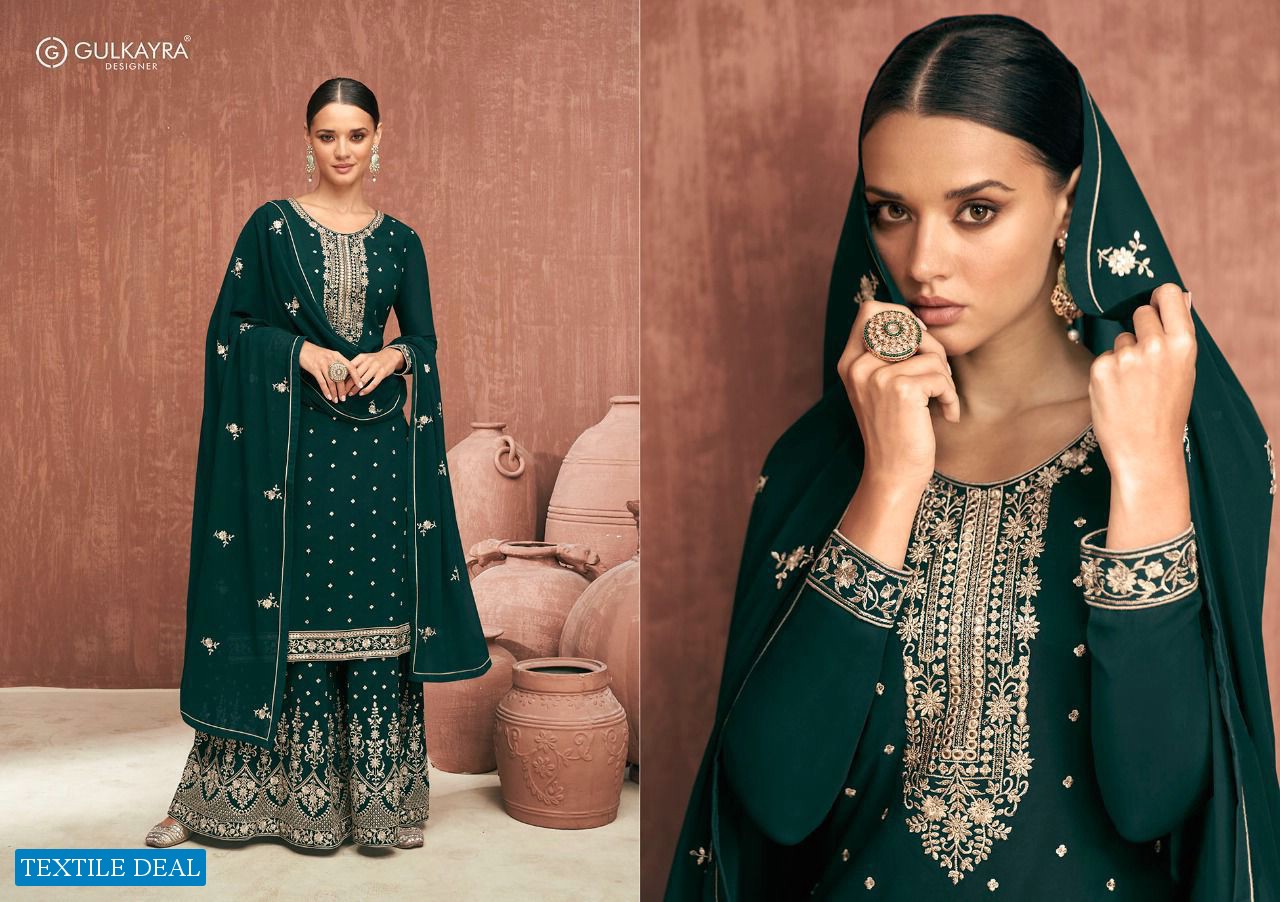 ROYAL BY GULKAYRA GEORGETTE WORK READYMADE FANCY SUITS