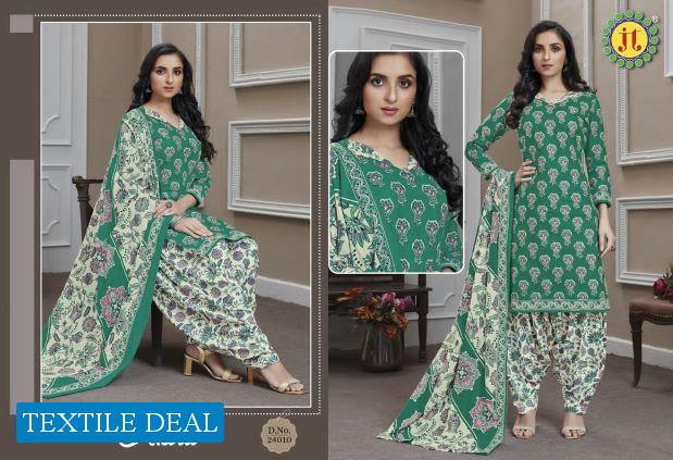 JT Akira Vol-24 Wholesale Pure Cotton Printed Dress Material