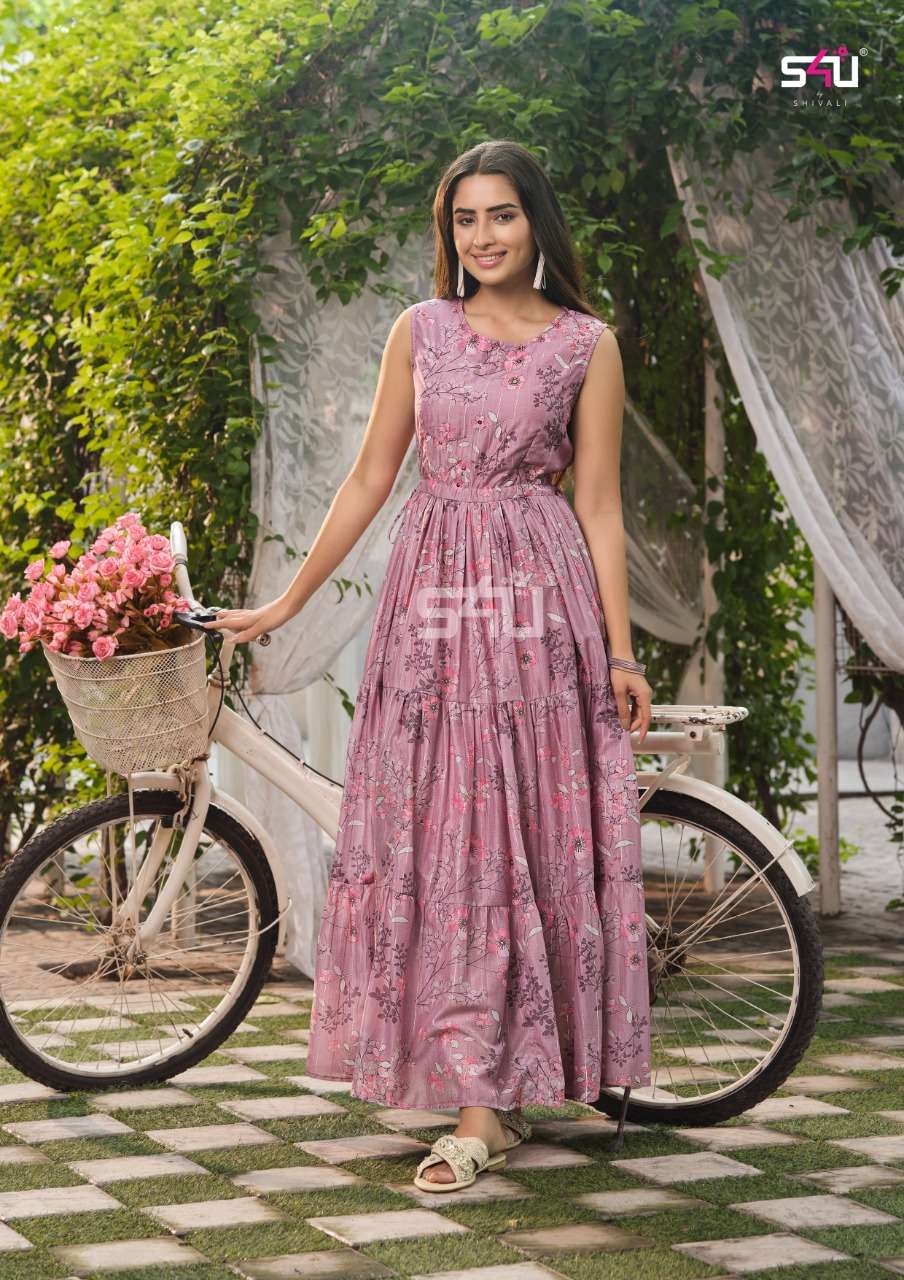 S4U WEEKEND PASSION FLORAL GOWN BEAUTIFUL COLLECTION