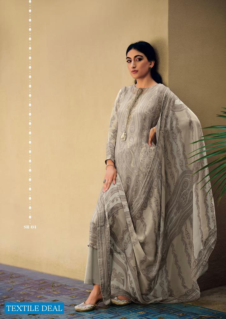 Varsha Saira Wholesale Digitally Viscose With Handwork Salwar Suits