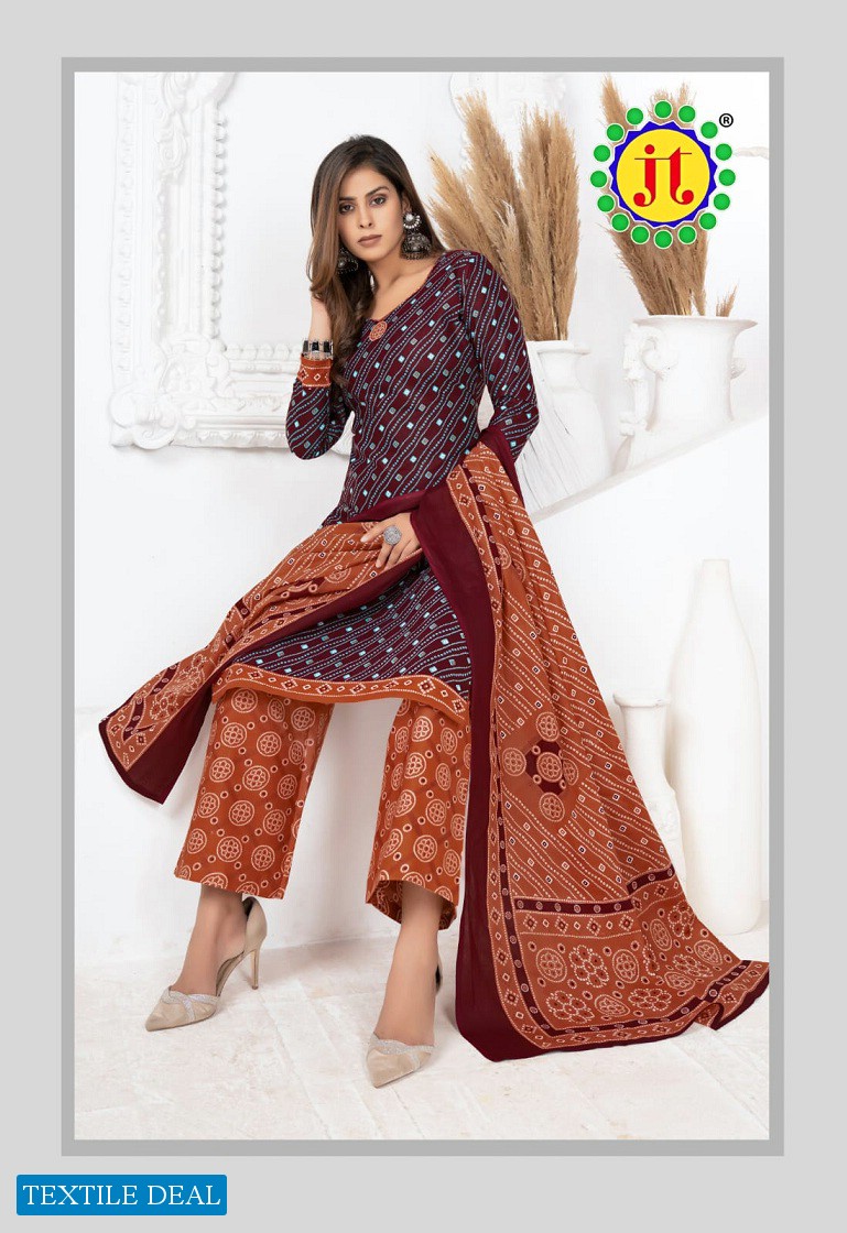 JT Amiras Vol-5 Wholesale Pure Cotton Printed Dress Material
