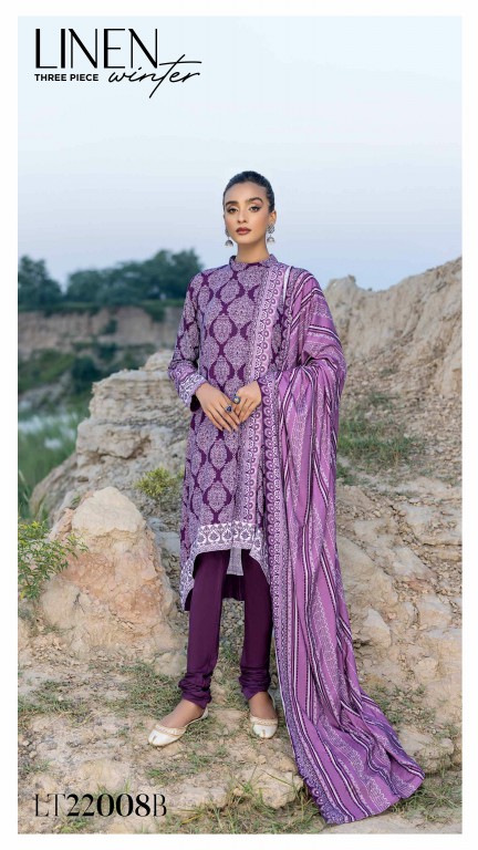 Gul Ahmed Linen Winter Collection 2022 Original Pakistani Salwar Suits