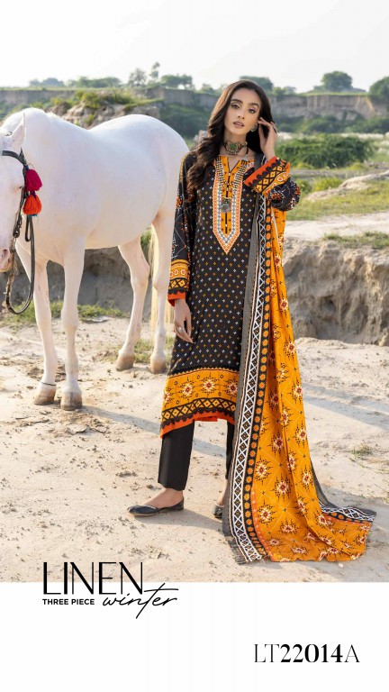 Gul Ahmed Linen Winter Collection 2022 Original Pakistani Salwar Suits