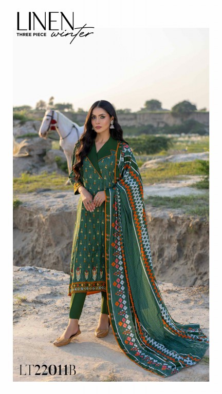 Gul Ahmed Linen Winter Collection 2022 Original Pakistani Salwar Suits