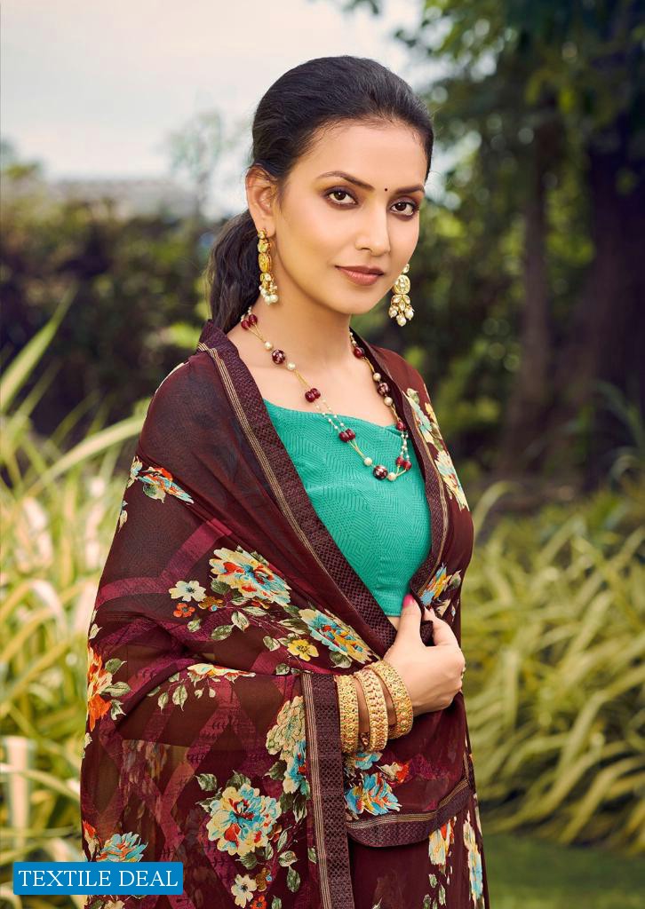 VIVANTA BY KASHVI CREATION WEIGHTLESS PRINTED SAREES