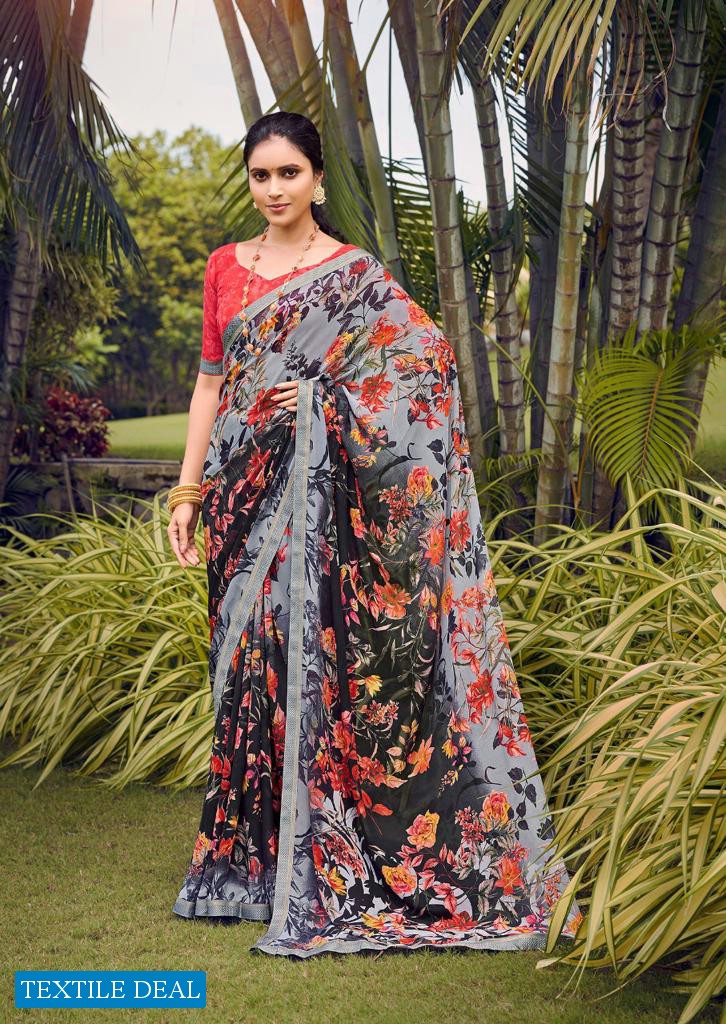VIVANTA BY KASHVI CREATION WEIGHTLESS PRINTED SAREES
