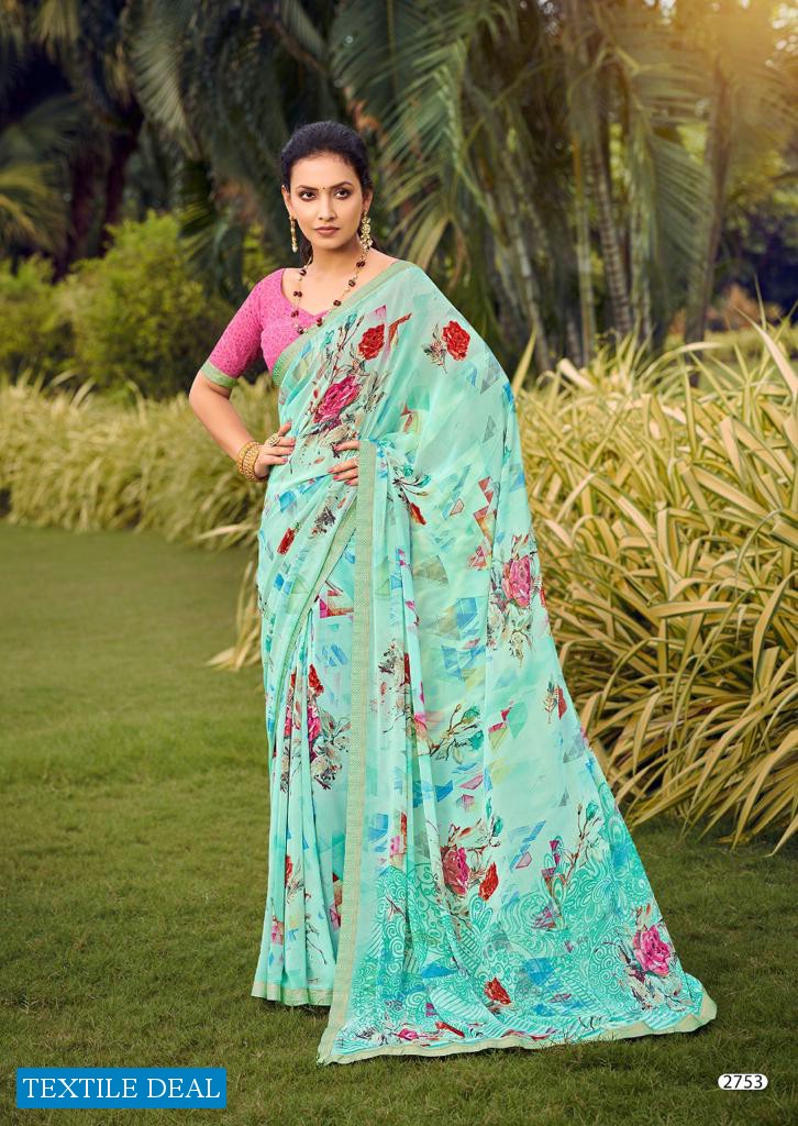 VIVANTA BY KASHVI CREATION WEIGHTLESS PRINTED SAREES