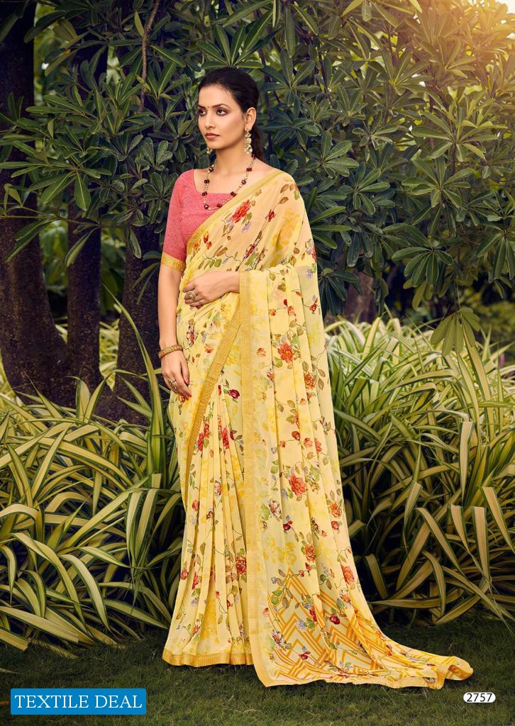 VIVANTA BY KASHVI CREATION WEIGHTLESS PRINTED SAREES