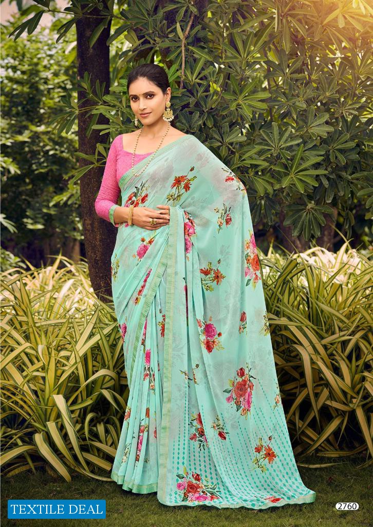 VIVANTA BY KASHVI CREATION WEIGHTLESS PRINTED SAREES