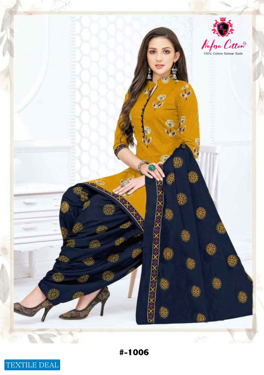 Nafisa Seven Star Wholesale Indo Cotton Printed Dress Material