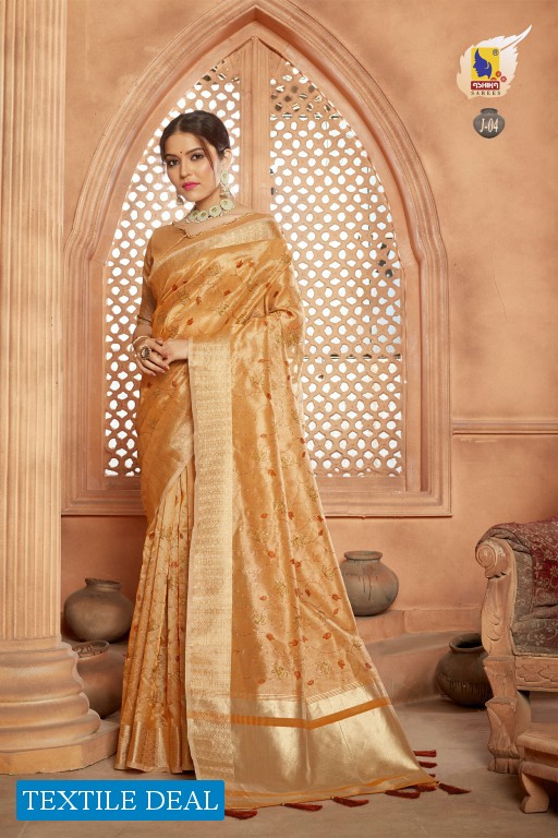 Ashika Juhi Embroidery Wholesale Fancy Tissue Saree With Work