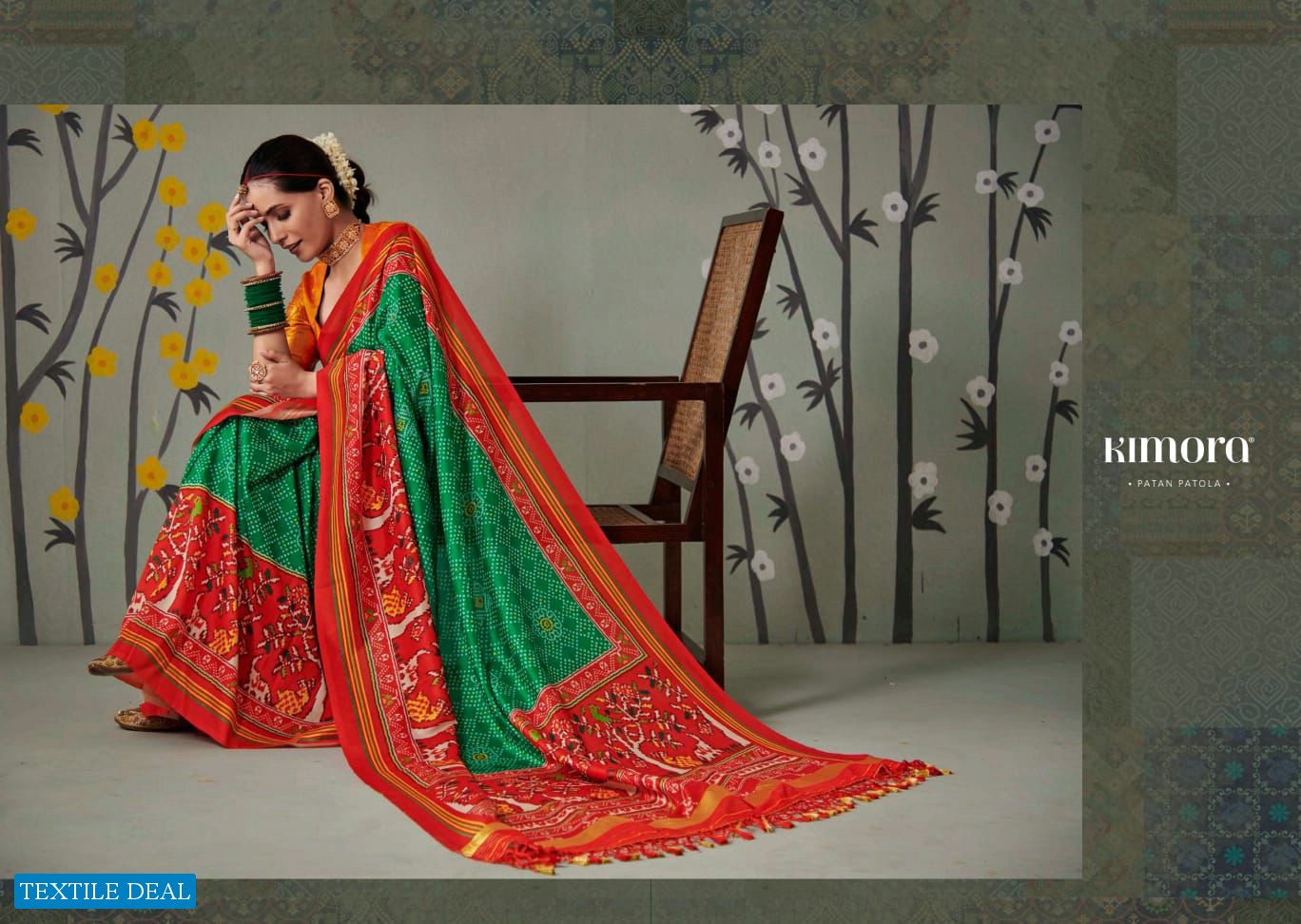 KIMORA PATAN PATOLA 2036-2040 SERIES PATOLA SAREES WHOLESALE