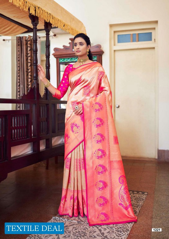 Revanta Meera Wholesale Shopping Pure Silk Fancy Blouse Sarees