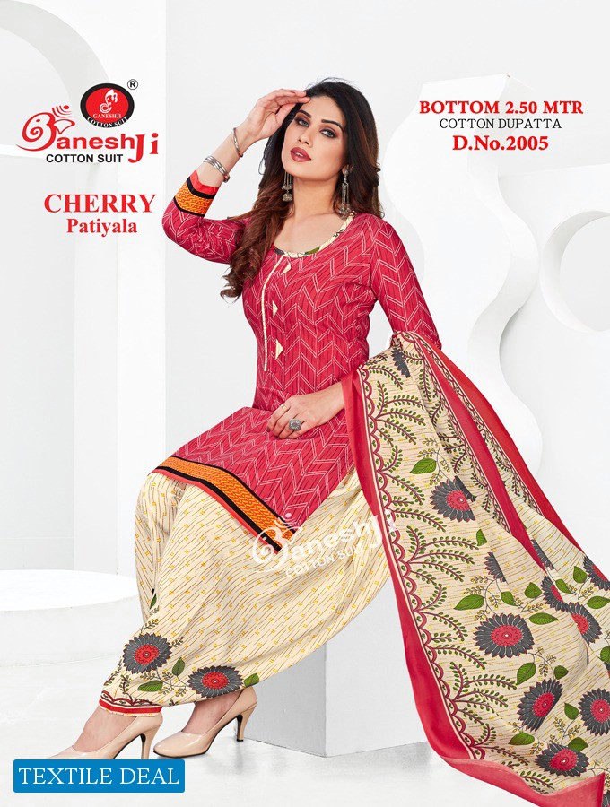 Ganeshji Cherry Vol-2 Wholesale Indo Cotton Printed Dress Material