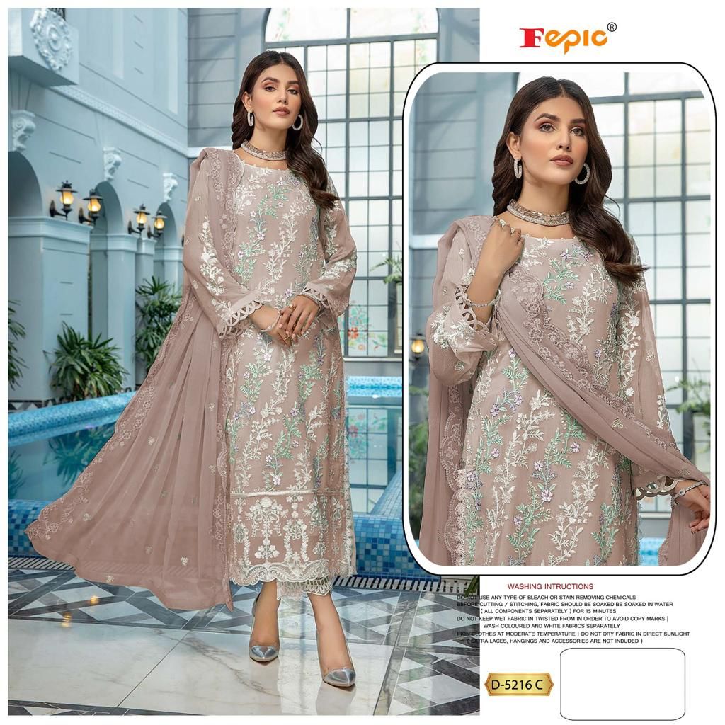 Fepic Rosemeen D5216 Colour Wholesale Pakistani Concept Suits