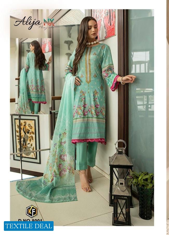 Keval Fab Alija Nx Wholesale Heavy Cotton Printed Pakistani Suits