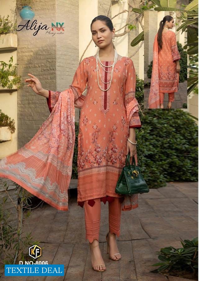 Keval Fab Alija Nx Wholesale Heavy Cotton Printed Pakistani Suits