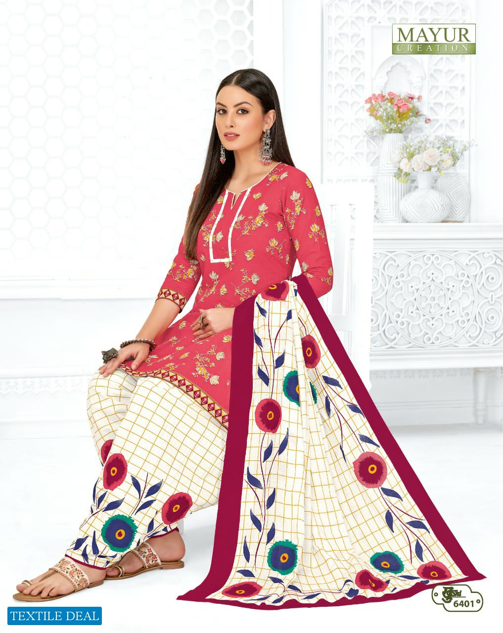 Mayur Khushi Vol-64 Wholesale Pure Cotton Printed Dress Material