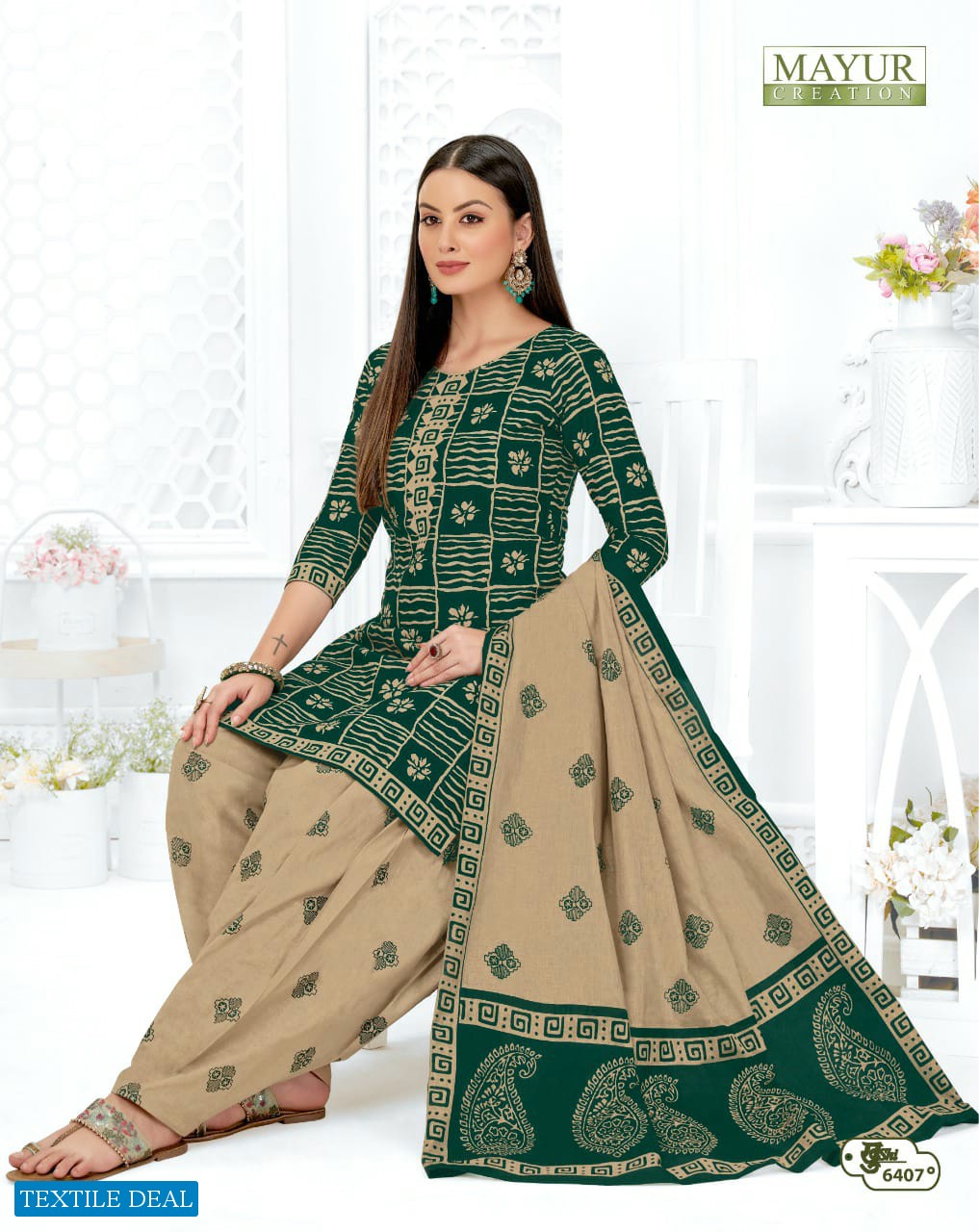 Mayur Khushi Vol-64 Wholesale Pure Cotton Printed Dress Material