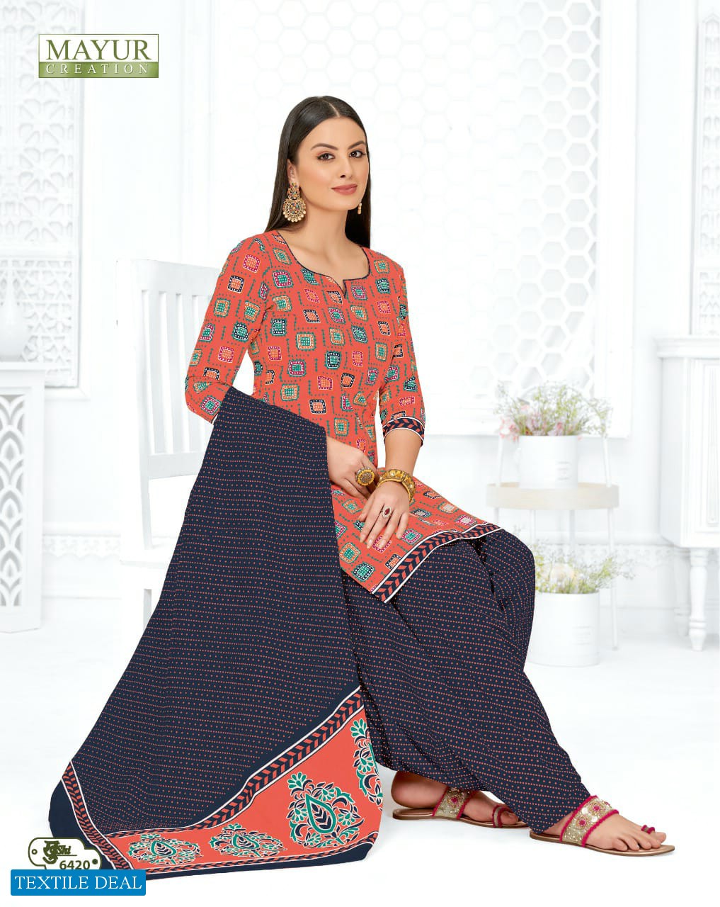 Mayur Khushi Vol-64 Wholesale Pure Cotton Printed Dress Material