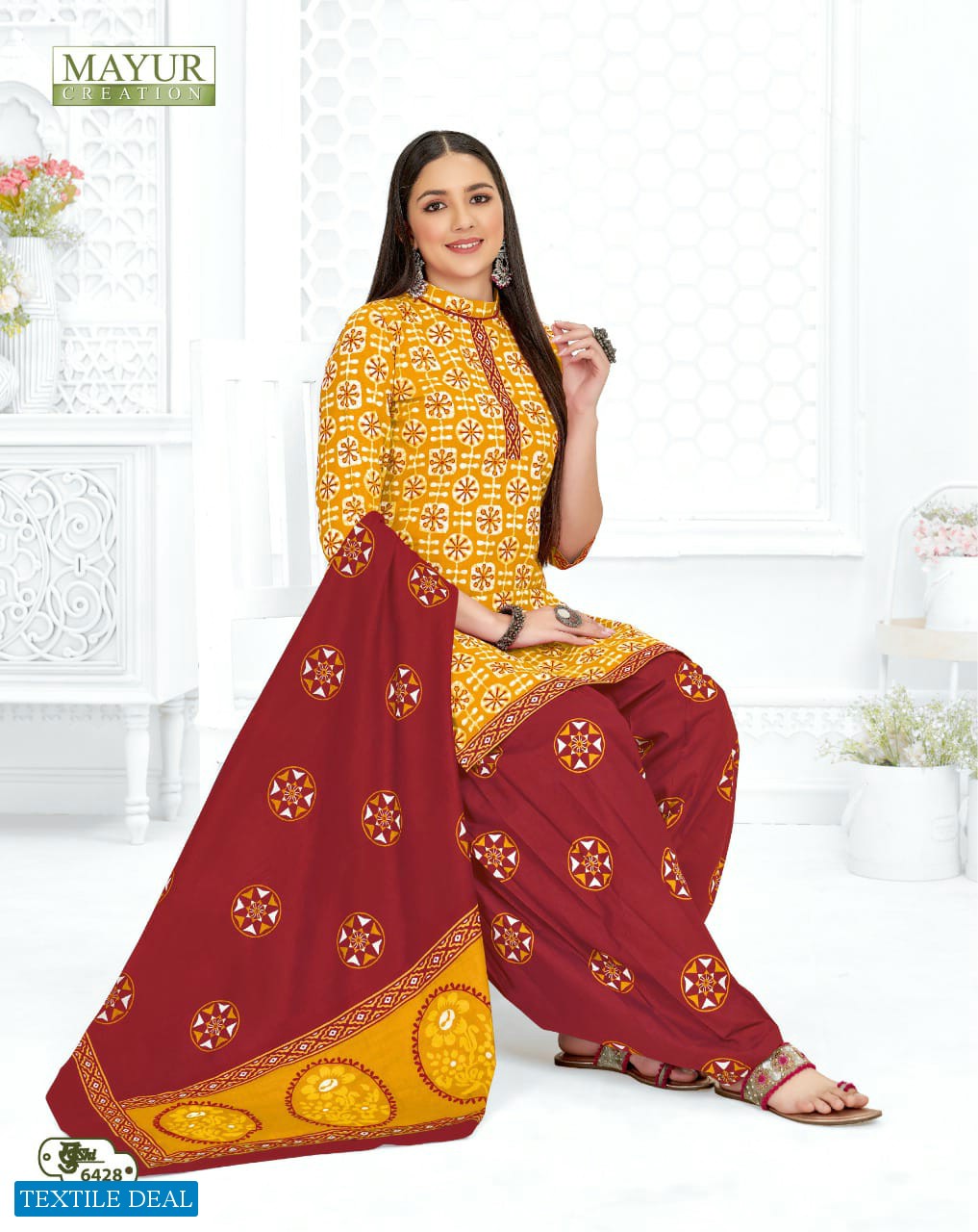 Mayur Khushi Vol-64 Wholesale Pure Cotton Printed Dress Material