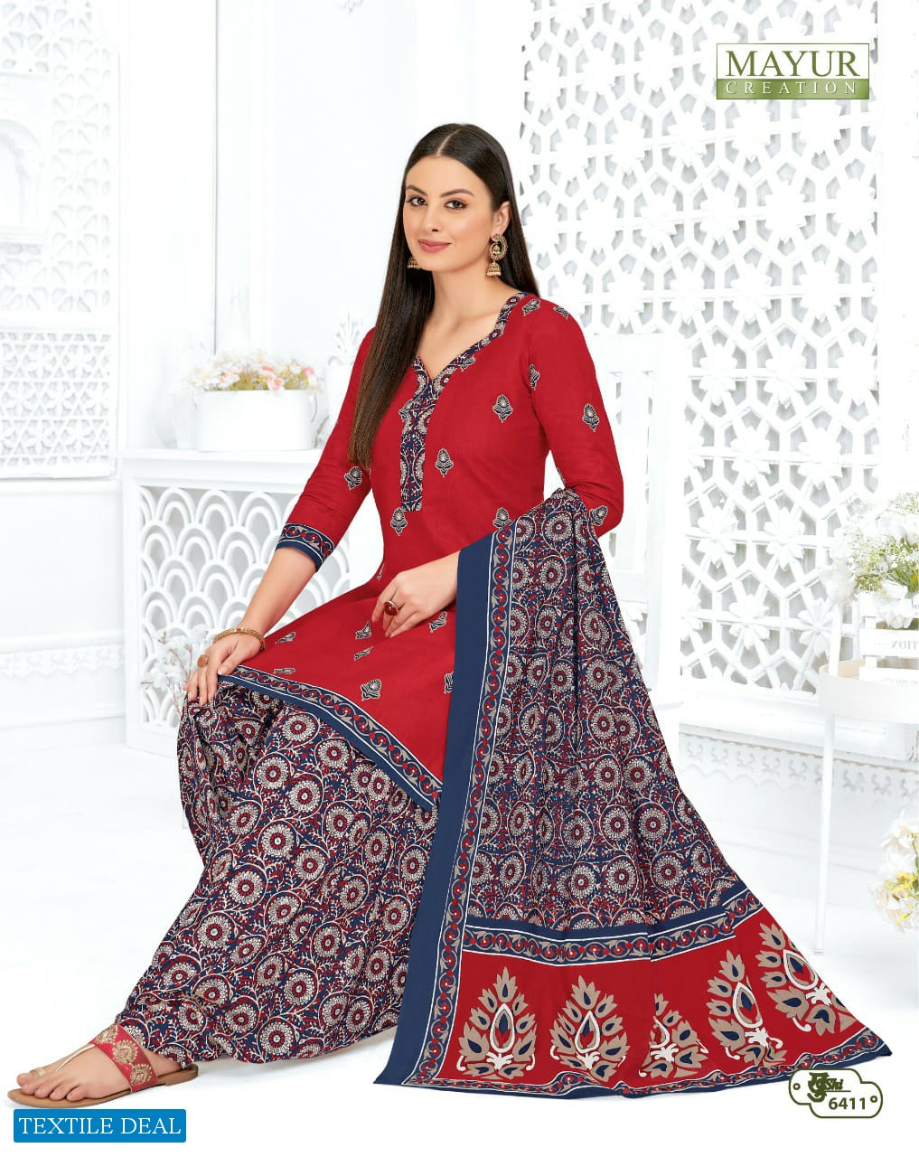 Mayur Khushi Vol-64 Wholesale Pure Cotton Printed Dress Material